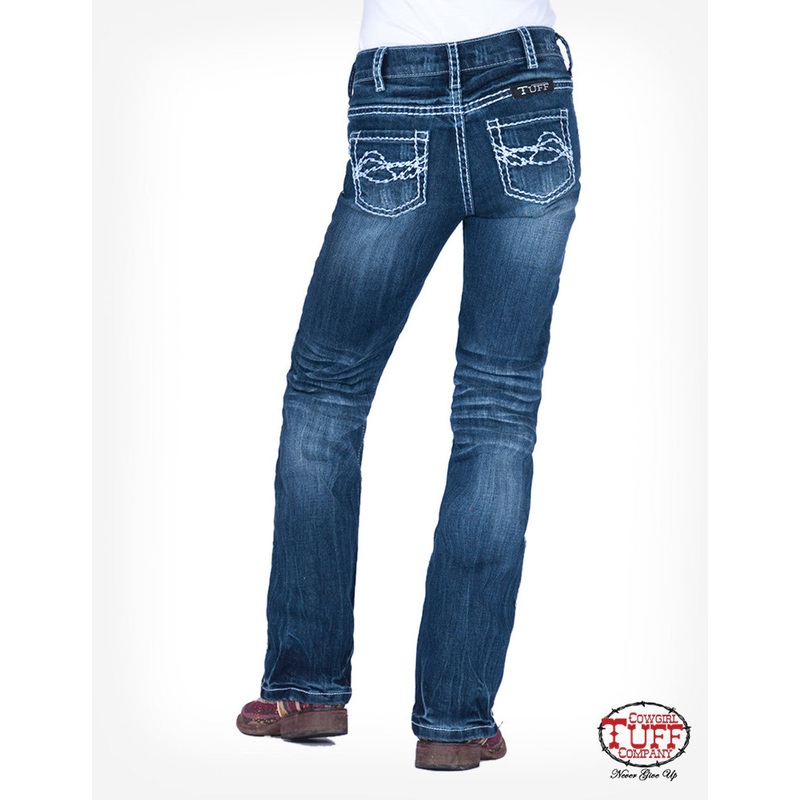 Girl’s Edgy Jean|Medium wash|4|5|6|7|8|9|10|11|12|13|14|15|16