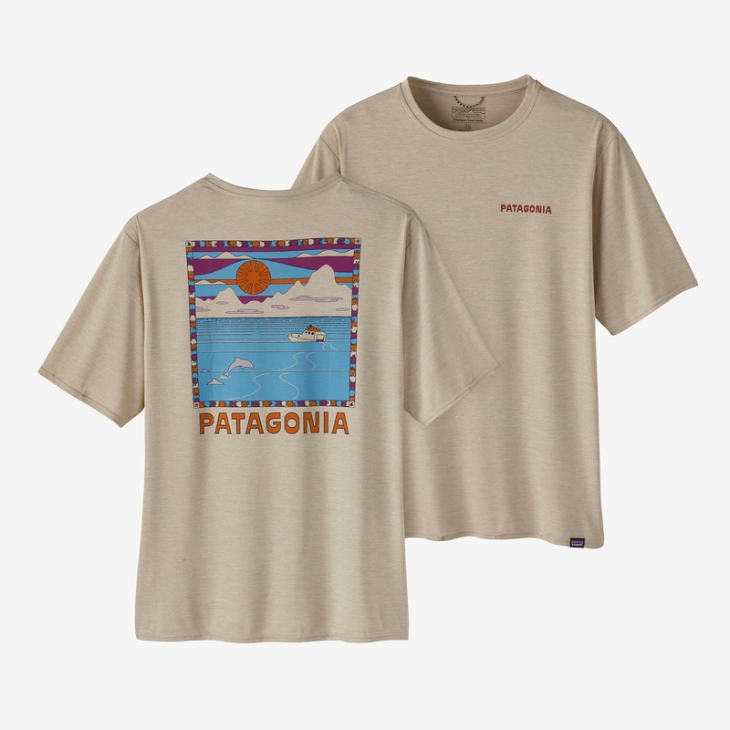Men’s Cap Cool Daily Graphic Shirt – Waters