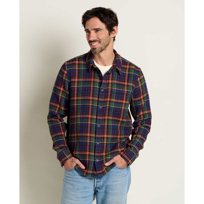 Men’s Sedgewick Ls Shirt|Carob|SM|MD|LG|XL|XXL