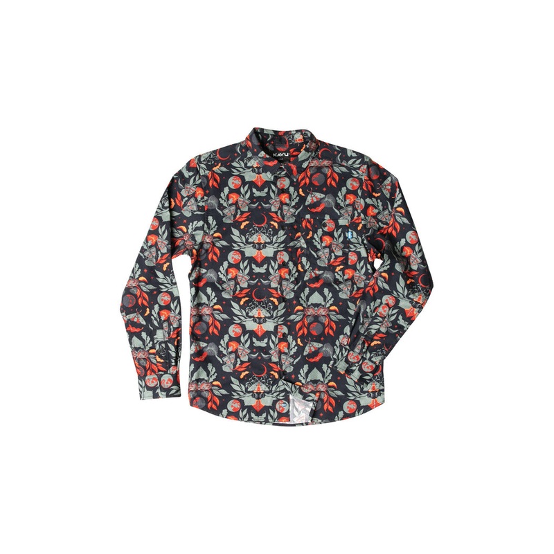 Men’s Westerly Long Sleeve|Moth moon phase|XS|SM|MD|LG|XL|XXL