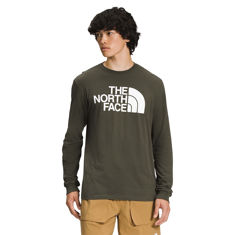 Mens Long-Sleeve Half Dome Tee