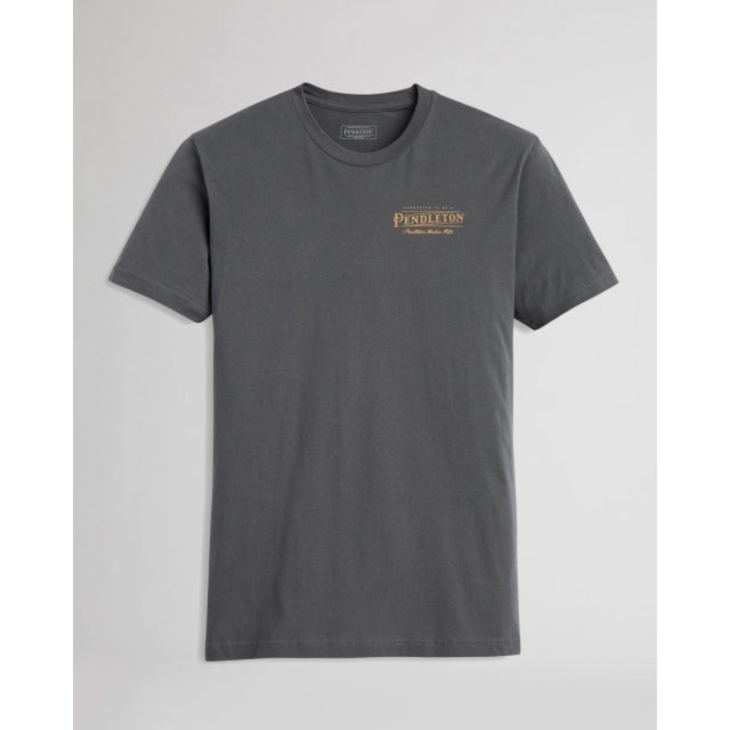 Vintage Logo Graphic Tee|Heavy Metal/Gold|S|M|L|XL|XXL