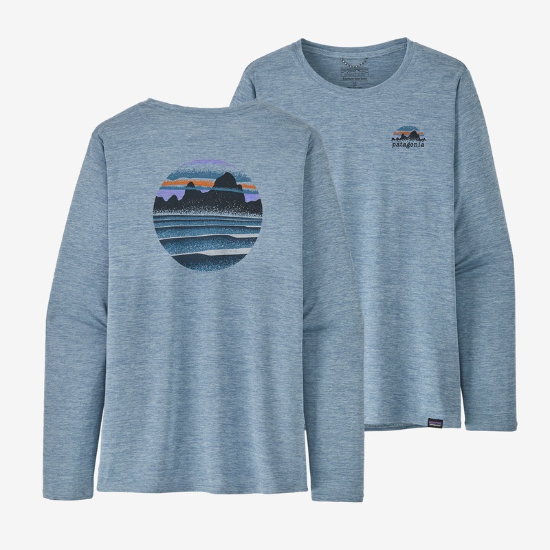 Women’s Long Sleeve Cap Cool Daily Graphic Shirt