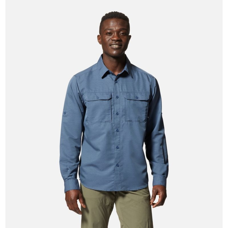Men’s Canyon Long Sleeve Shirt – Zinc