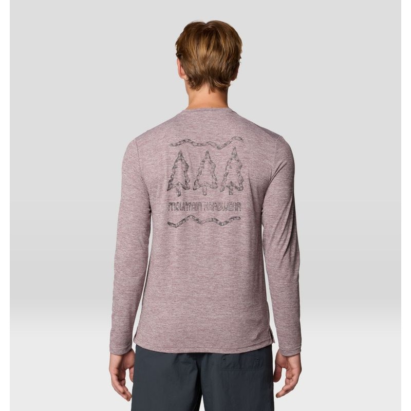 Men’s Sunblocker Long Sleeve – Warm Ash Heather