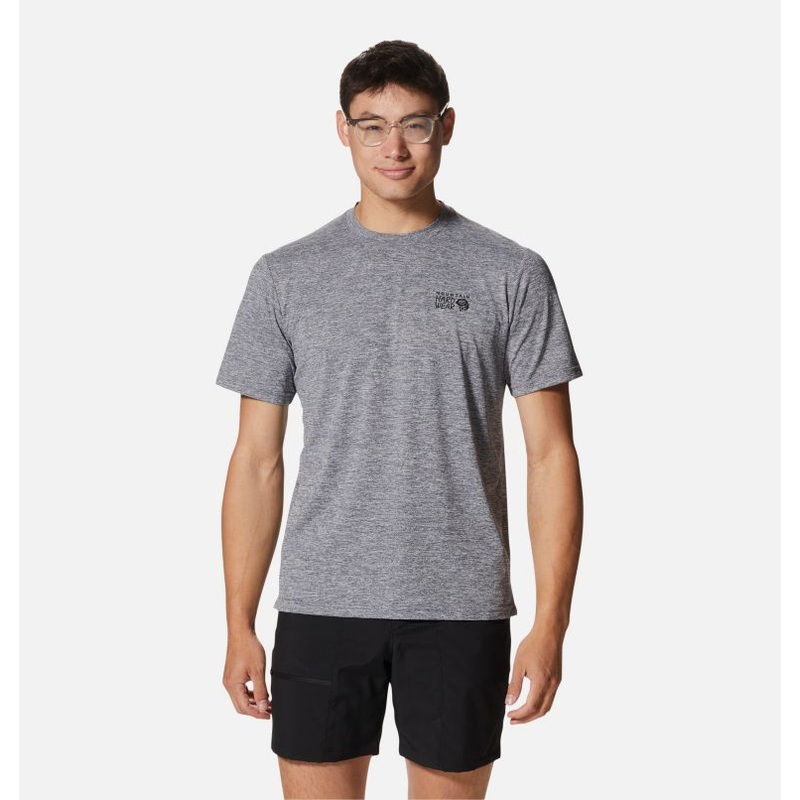 Men’s Sunblocker Short Sleeve – Foil Grey Heather