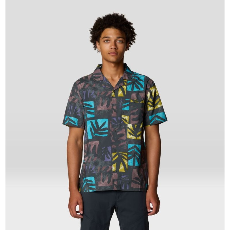 Men’s Trail Sender Camp Shirt – Allium Meadows Print