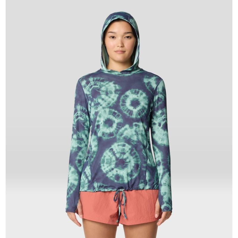 Women’s Crater Lake Long Sleeve Hoody – Mineral Spring