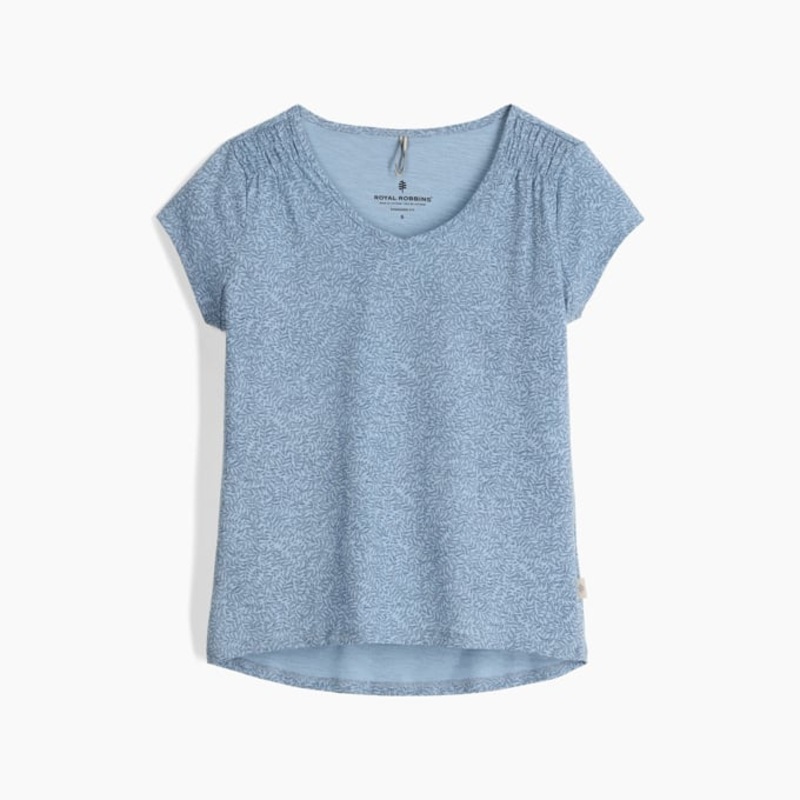 Women’s Featherweight Slub Tee – Sea Nisene Print