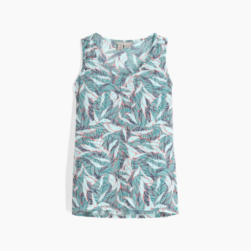 Women’s Featherweight Tank – Pacific Blue Presidio Print