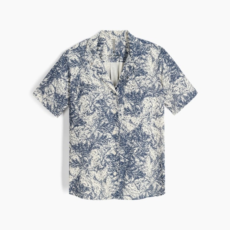 Women’s Spotless Evolution Meadow Short Sleeve – Deep Blue Fern Print