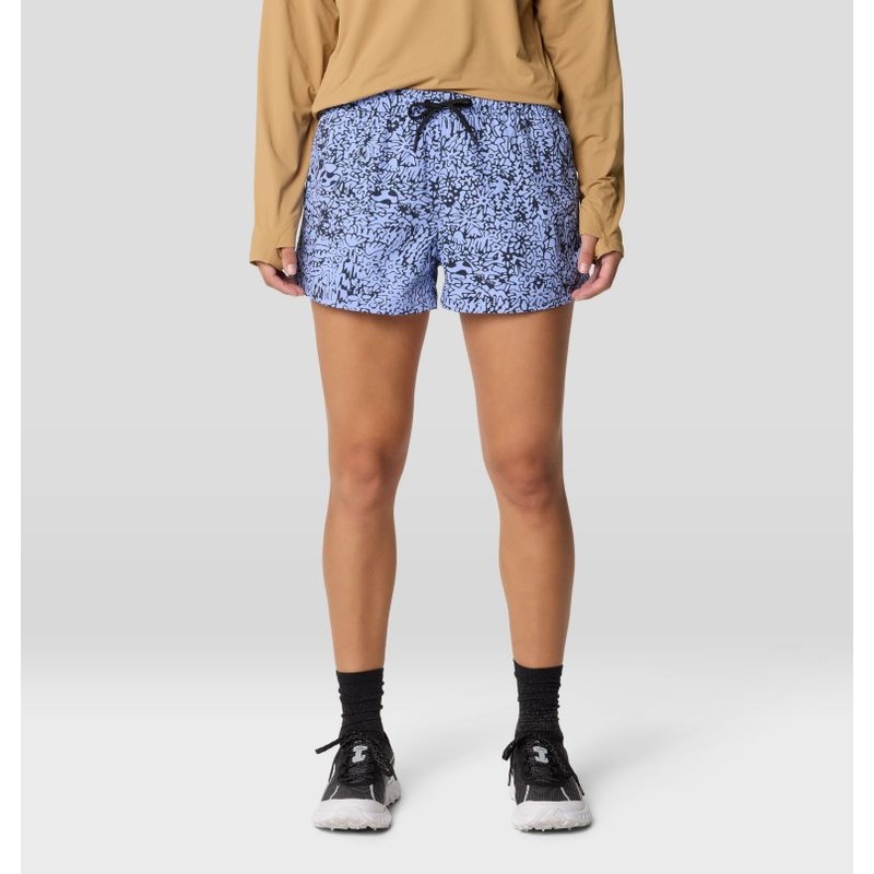 Women’s Stryder Swim Short – Light Illusion Forager Print