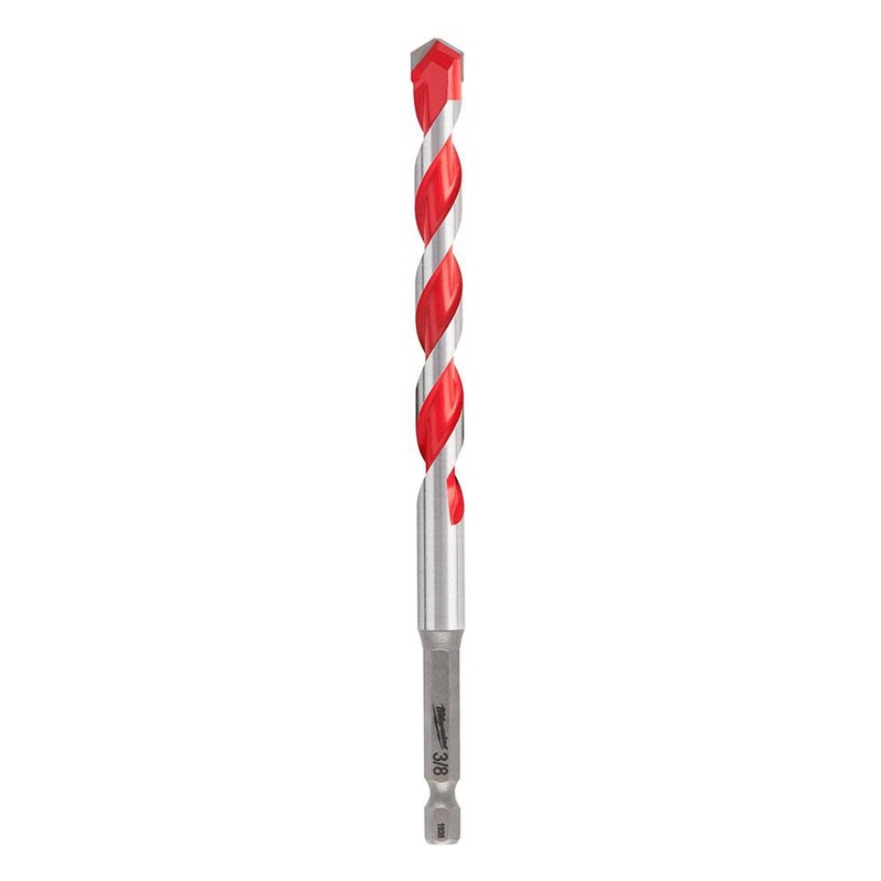 3/8 In. X 4 In. X 6 In. Shockwave Carbide Hammer Drill Bit