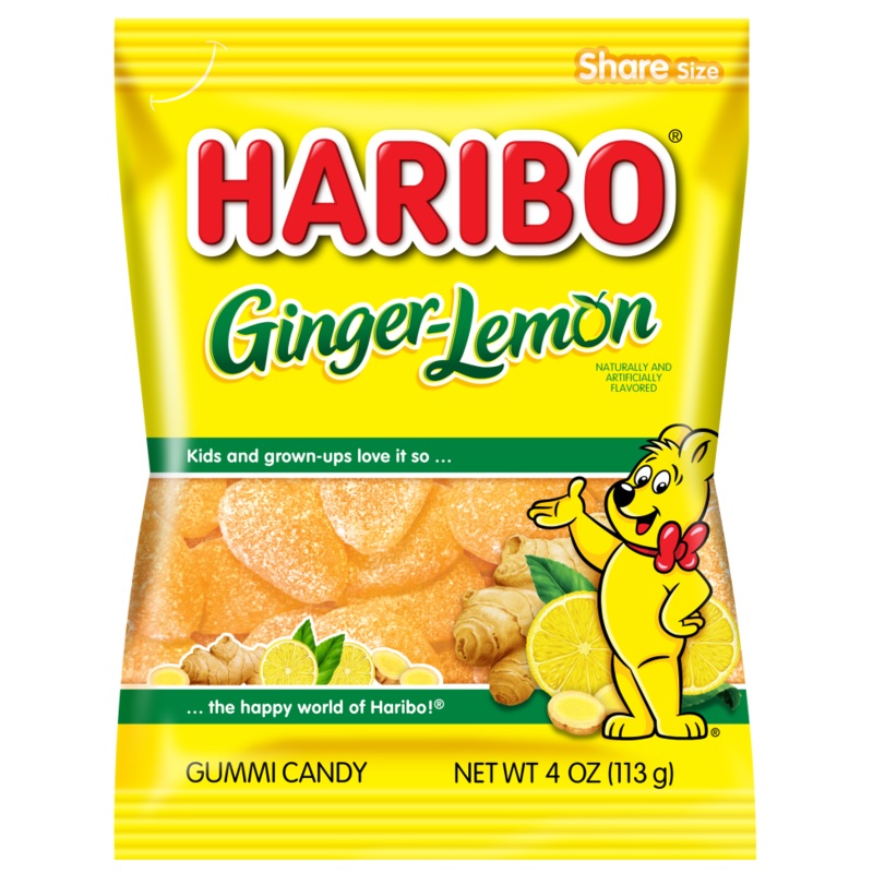 Ginger Lemon Gummies|4 OZ