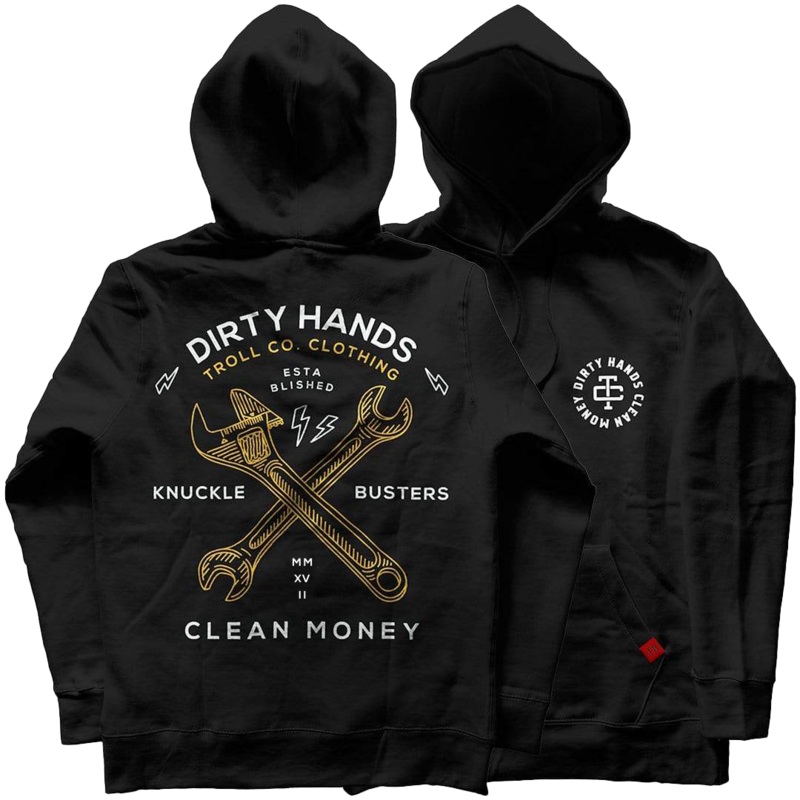 Twisting Wrenches Hoodie|Black|S|M|L|XL|XXL