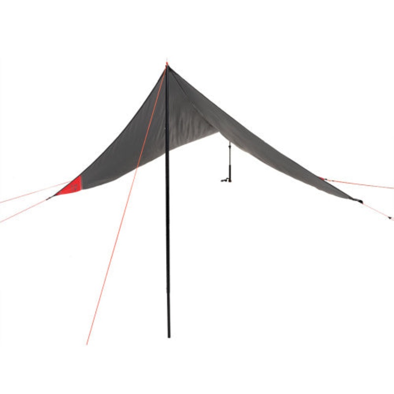 Ultra-light Tarp Shelter Charcoal Red 12.6×9.8