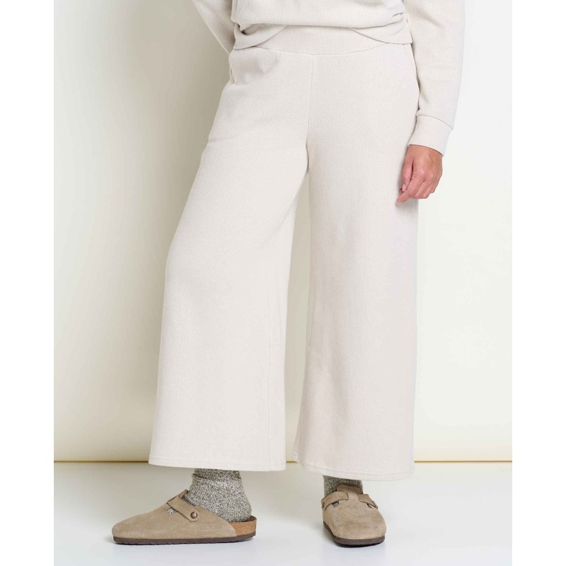 Women’s Byrne Wide Leg Pant – Oatmeal