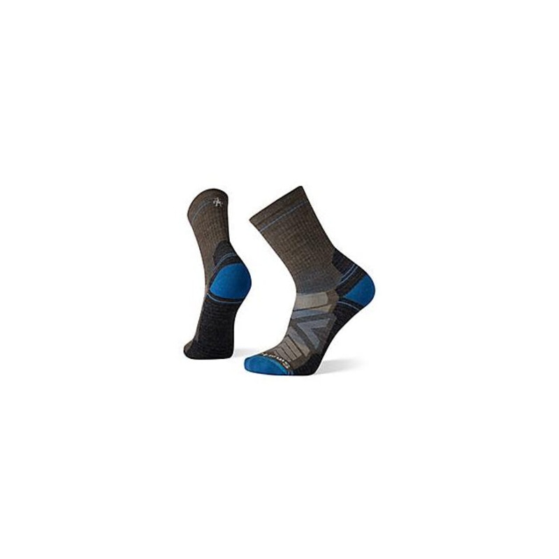 Hike Light Cushion Crew Socks|Taupe|Dark Sage|Charcoal|Medium Gray|XL|L|M