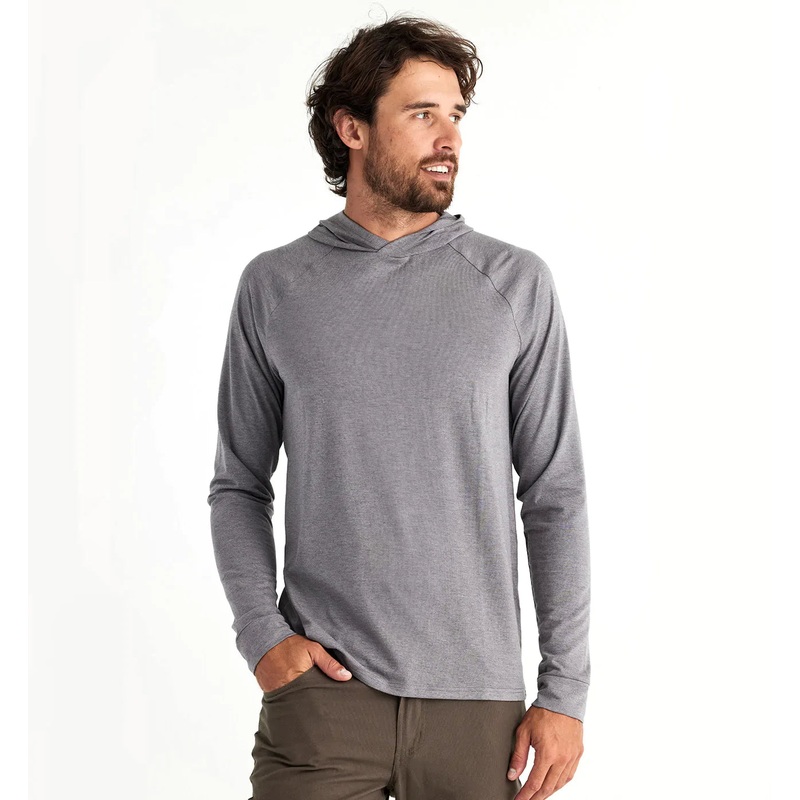 Men’s Bamboo Flex Hoodie|Heather graphite|Fatigue|Midnight|SM|MD|LG|XL|XXL|3XL