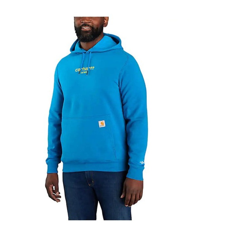 Men’s Force Relaxed Fit Lightweight Logo Graphic Hoodie