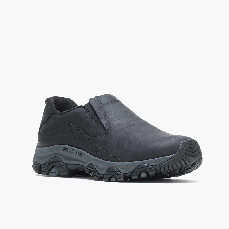 Men’s Moab Adventure 3 Moc Wide Shoe – Black