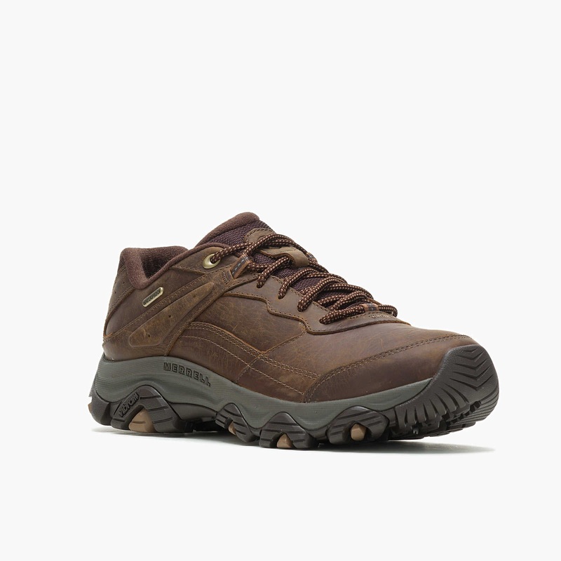Men’s Moab Adventure 3 Waterproof Wide Shoe – Earth