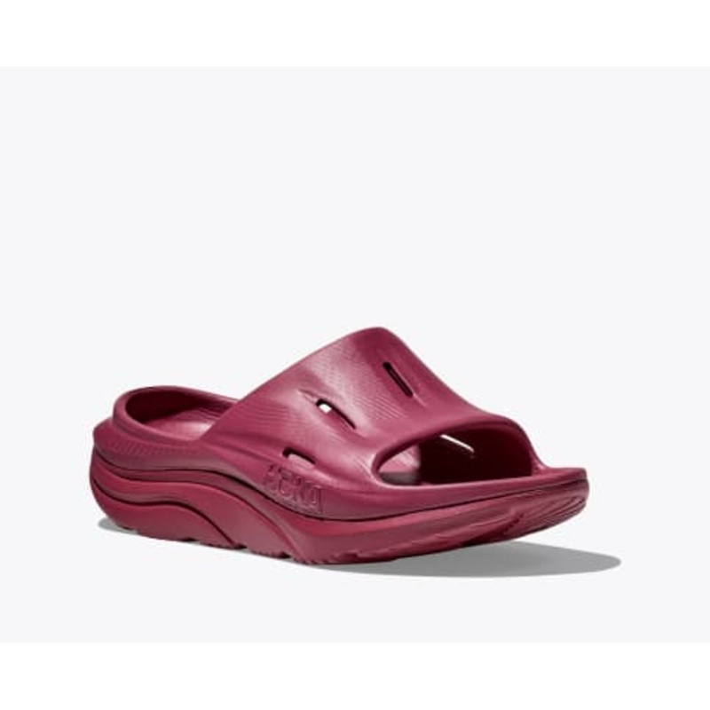 Ora Recovery Slide 3 Sandal – Beet Root/Beet Root