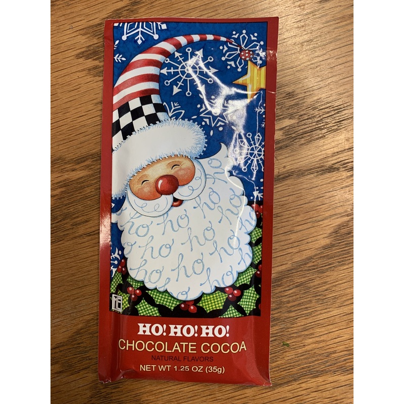 Mary Engelbreit Holiday Santa Ho! Ho! Ho! Chocolate Cocoa (Single Packet)