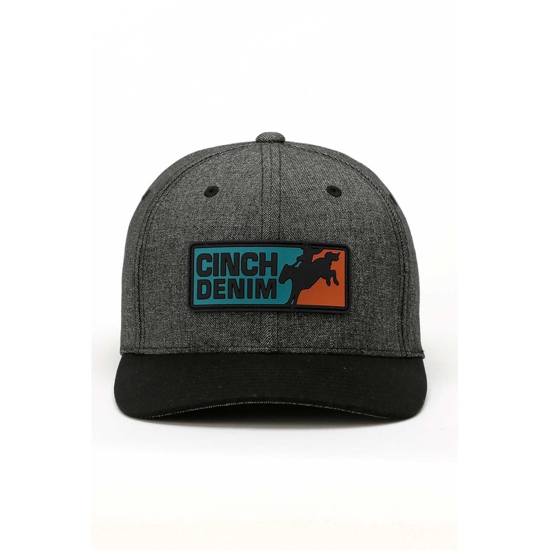 Men’s Cinch Denim Cap|SM/MD|LG/XL|Black