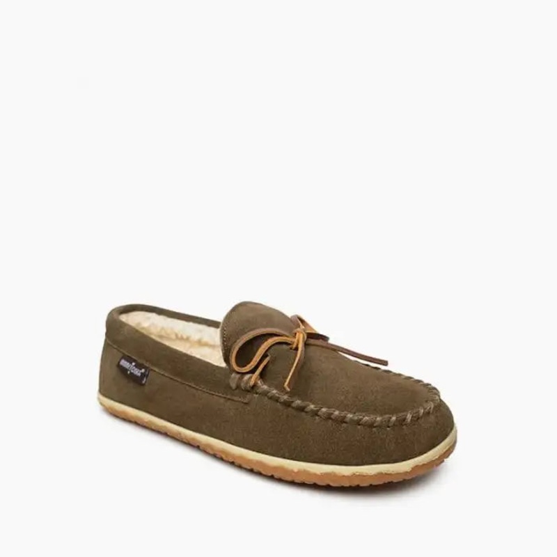 Men’s Taft Moccasin Slippers|Charcoal|Autumn|8|9|10|11|12|13