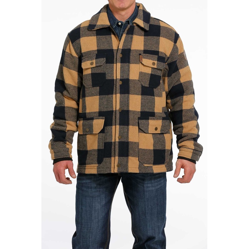 Men’s Twill Frontier Coat|S|M|L|XL|Brown