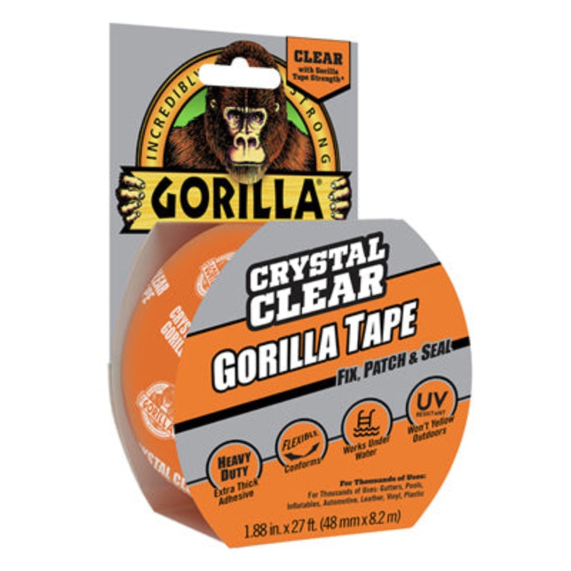 27 FT Crystal Clear Gorilla Tape