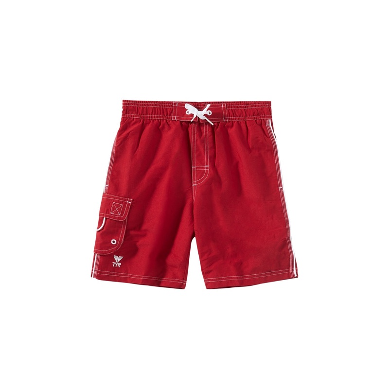 Boys Challenger Swim Short|Red|XS|SM|MD|LG|XL