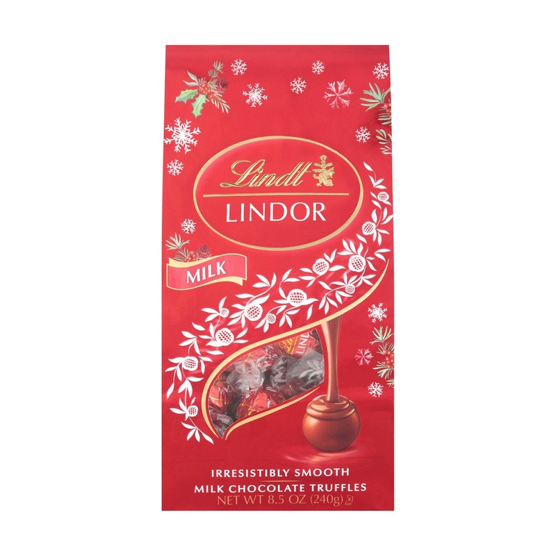 Lindor Holiday Milk Chocolate Truffles
