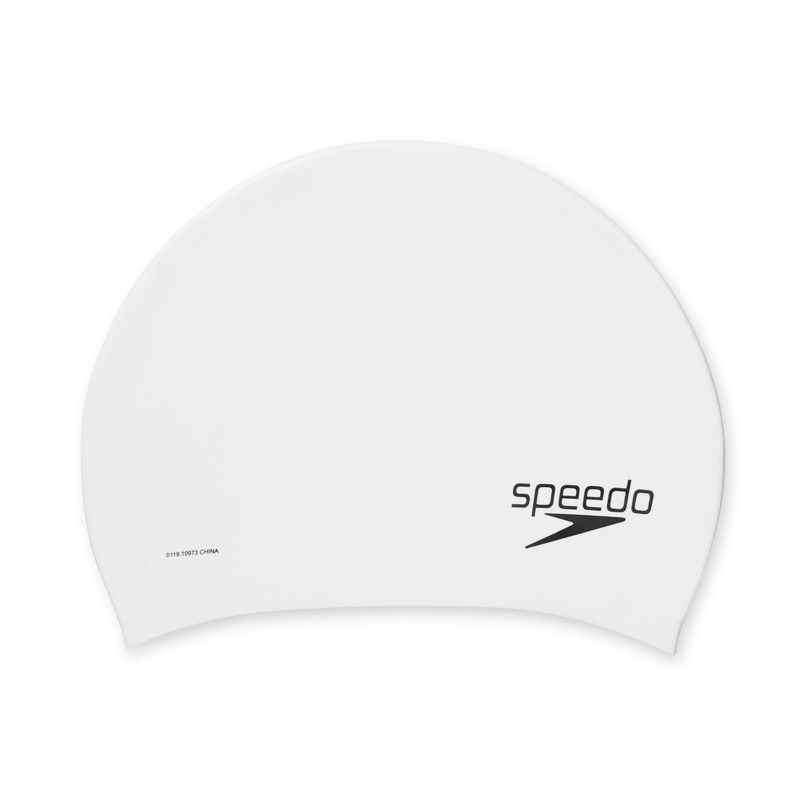 Silicone Long Hair Cap|100 white|OS
