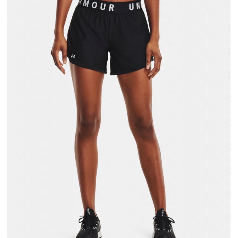 Women’s Play Up 5In Shorts|Black/black/white|LG 5IN|SM 5IN|XL 5IN|MD 5IN|XS 5IN