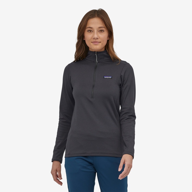 Women’s R1 Daily Zip Neck|Ink black/black xdye|XS|SM|MD|LG|XL|XXS